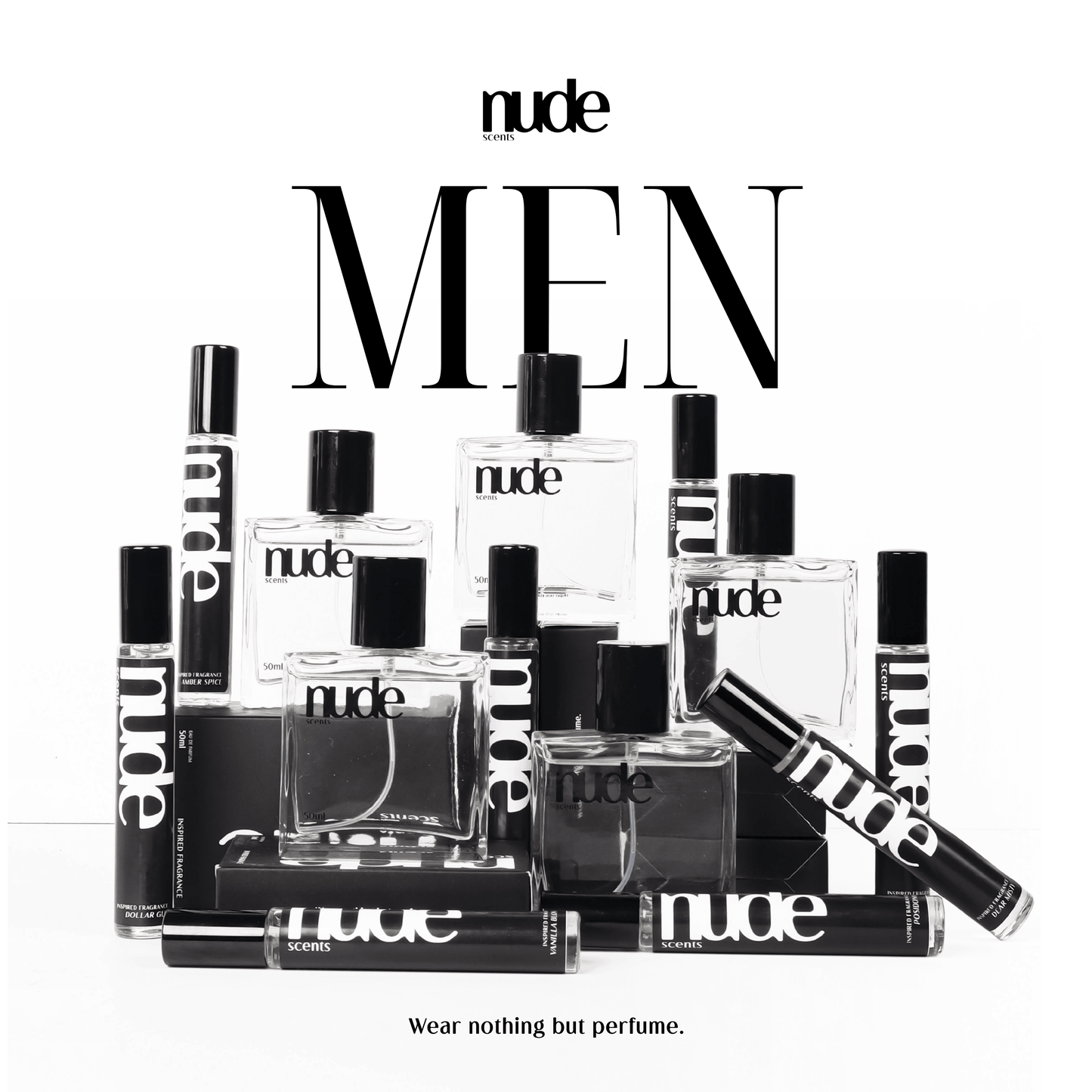 [Men] | Nude Scents Eau De Parfum - Inspired Fragrance