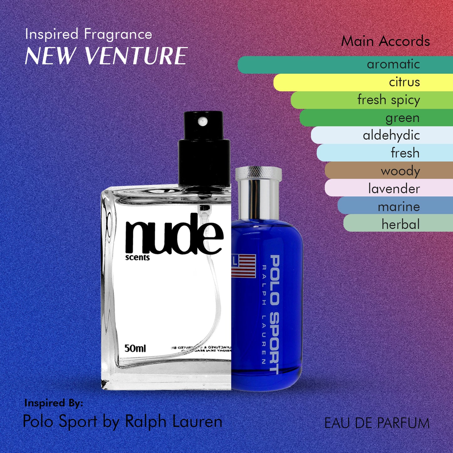 [Men] | Nude Scents Eau De Parfum - Inspired Fragrance