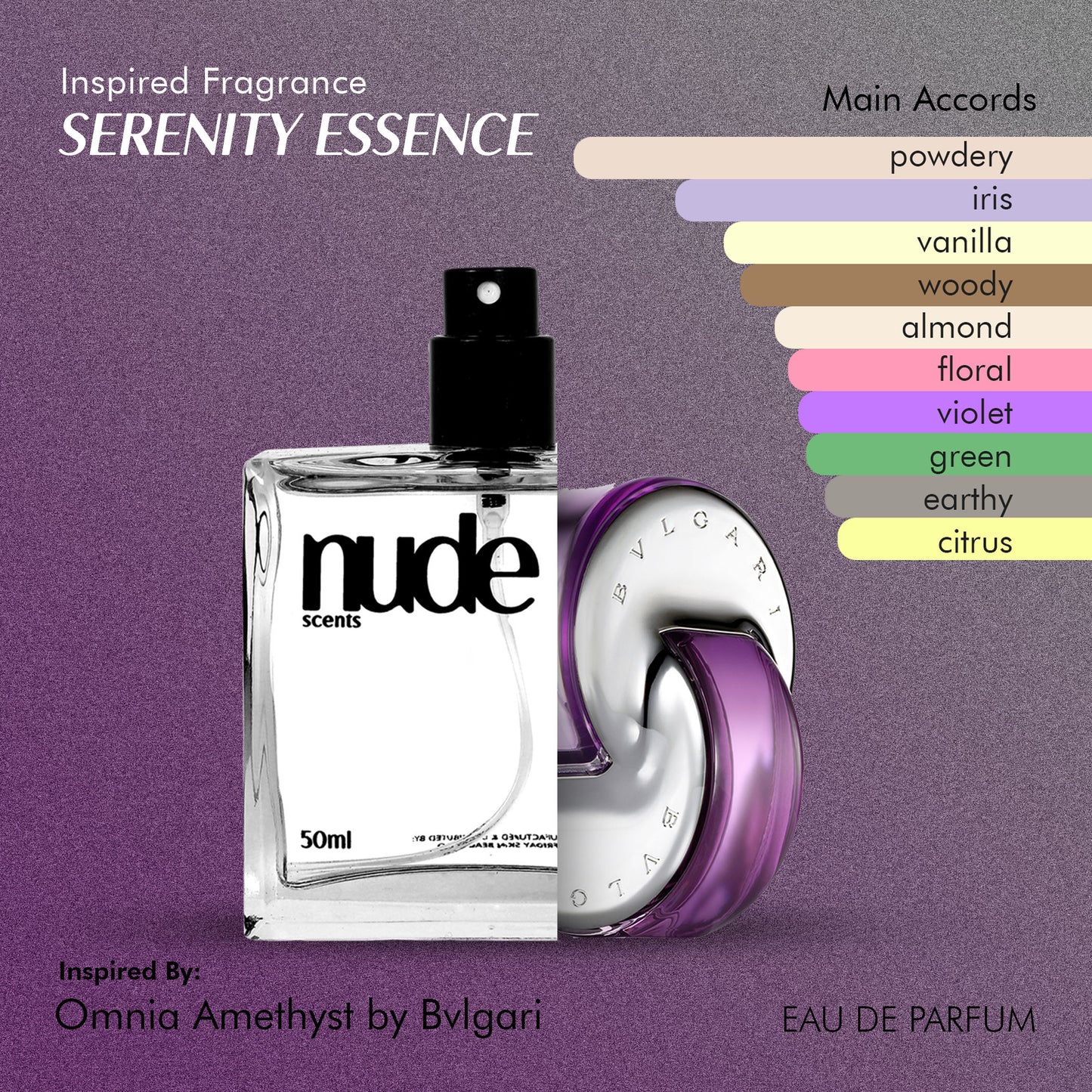 [Women] | Nude Scents Eau De Parfum - Inspired Fragrance